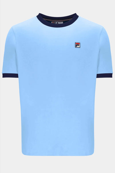 Fila Marconi Ringer T-shirt - Blue Bell/ Navy