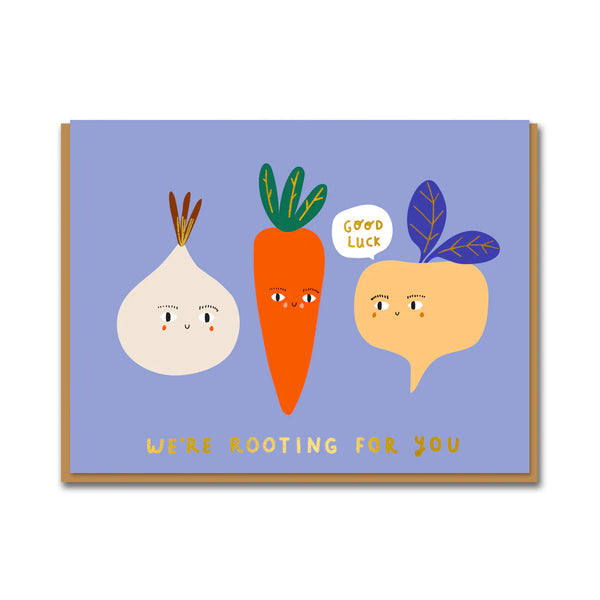 1973 Rooting For You Greeting Card