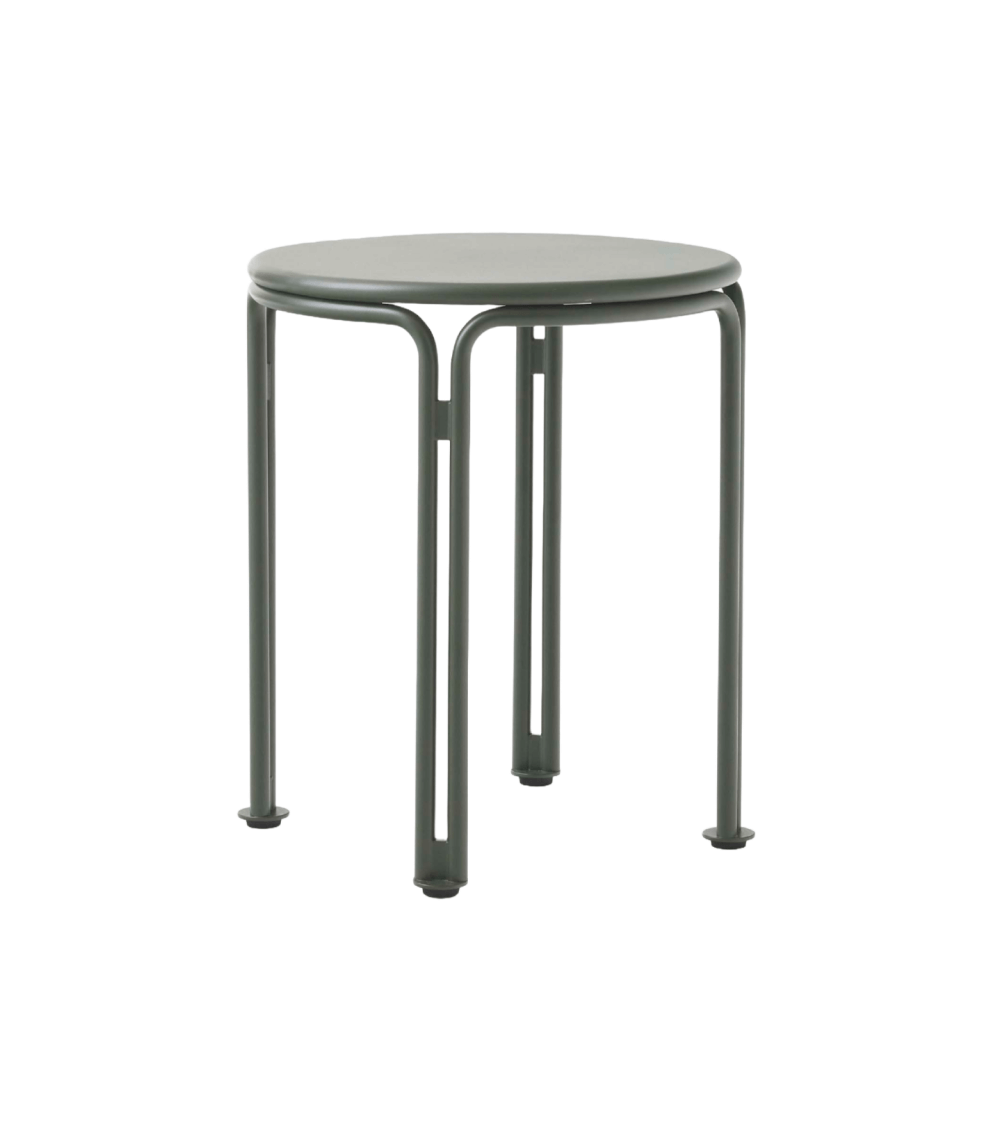&Tradition Thorvald SC102 Green Round Table / Stool 40