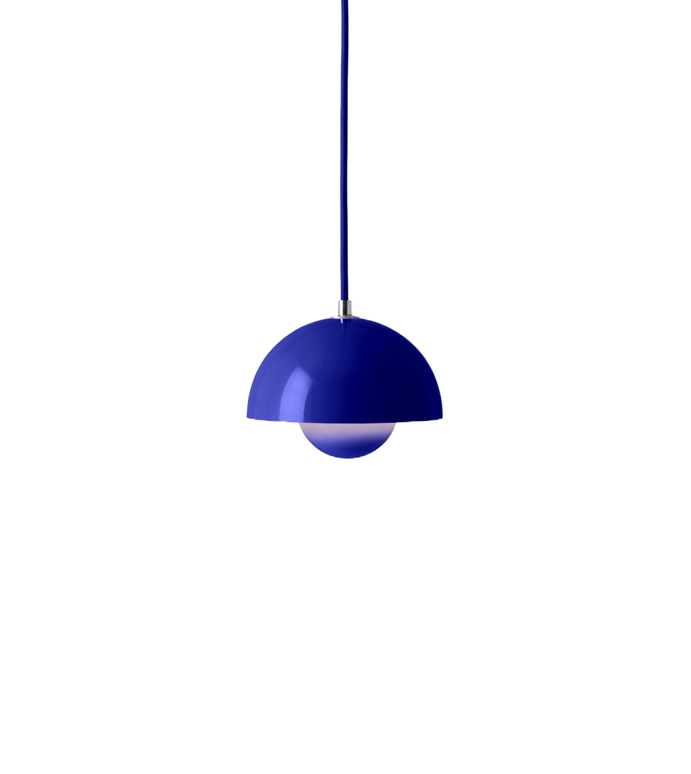 &Tradition Cobalt Blue Flowerpot VP10 Pendant Lamp