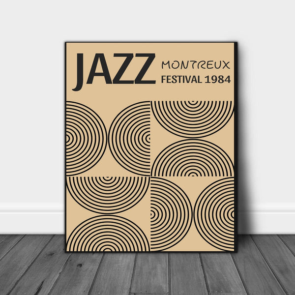 Stanley Street Studio Montreux Jazz Festival 1984 A4 Print