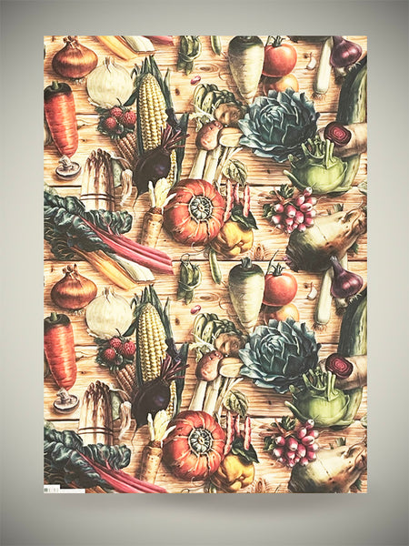 Bomo Art Budapest Kft Papel Envoltorio 'vegetables' - 100x70 Cm
