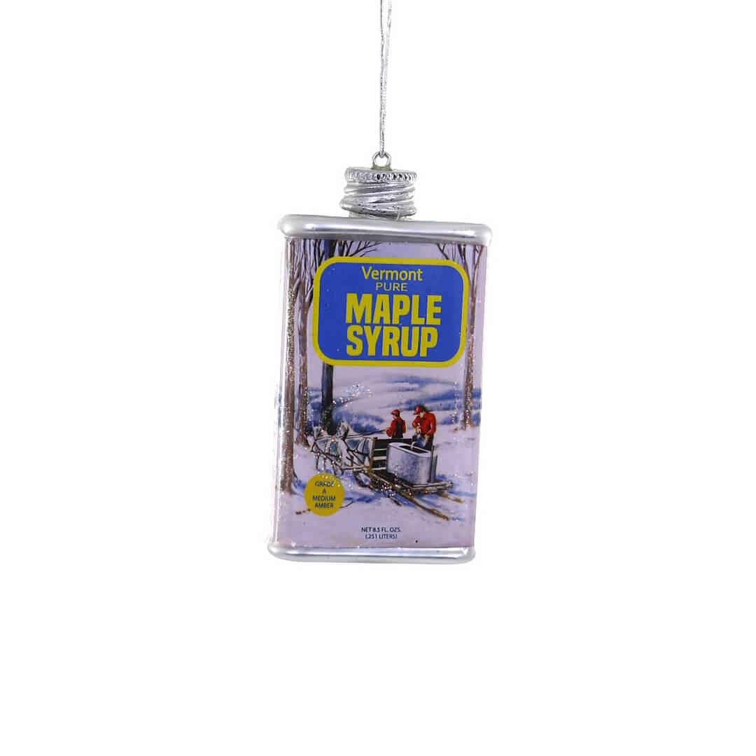 Cody Foster & Co Maple Syrup Can Ornament