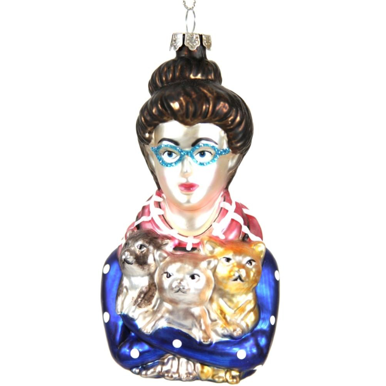 Cody Foster & Co Crazy Cat Lady Ornament