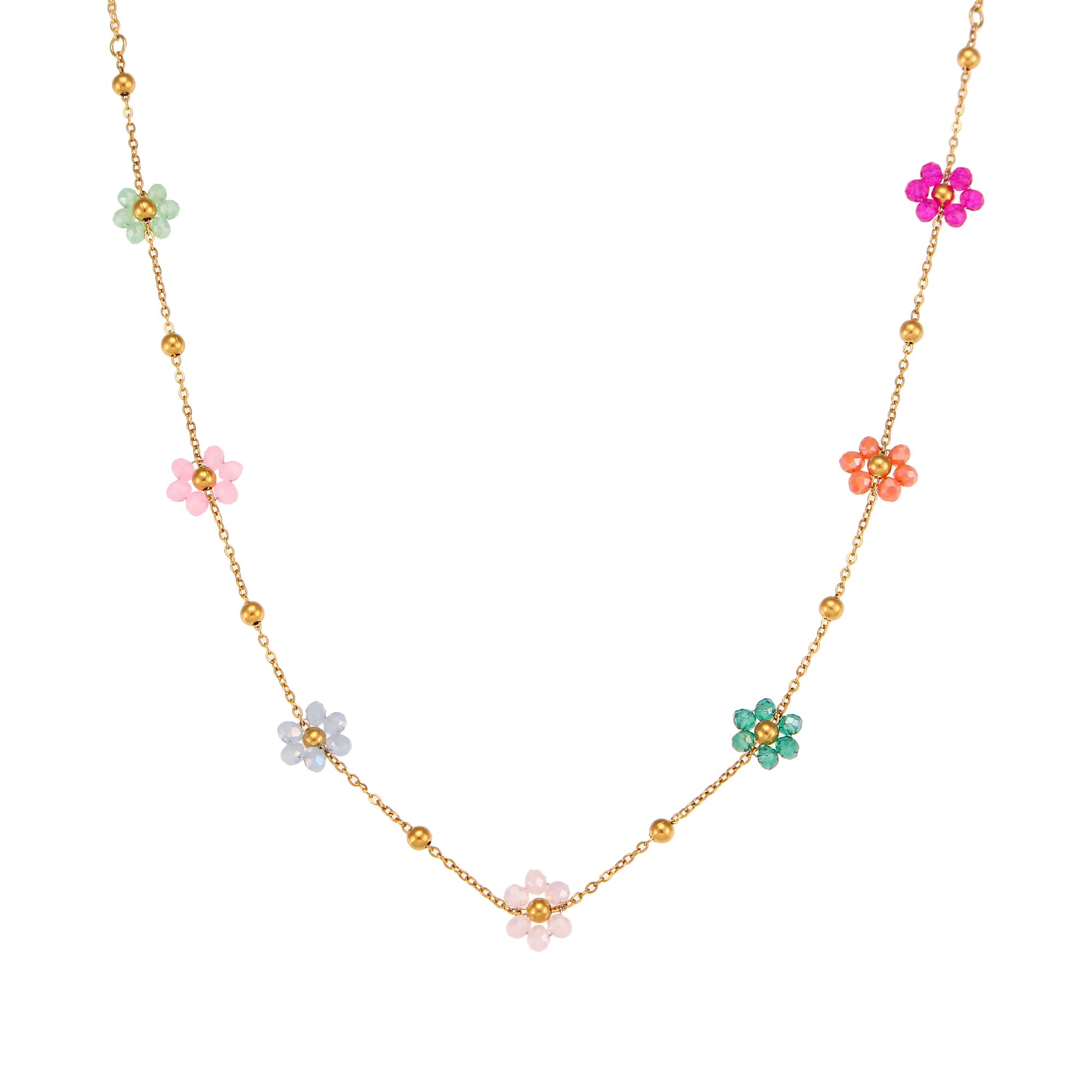 Spring Flowers Necklace