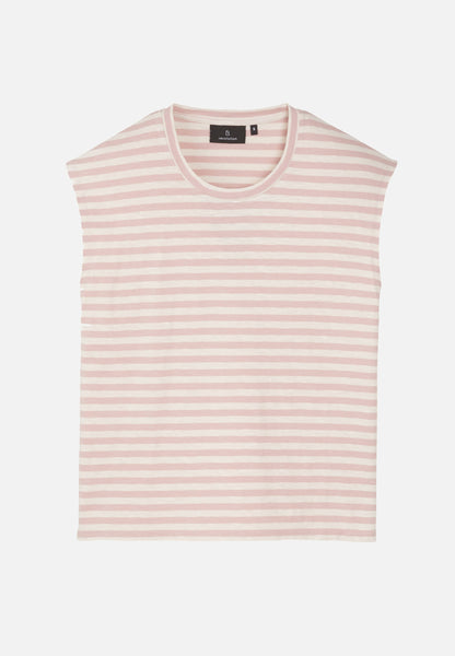 Recolution Zinnia Stripes Blush Rose T-shirt