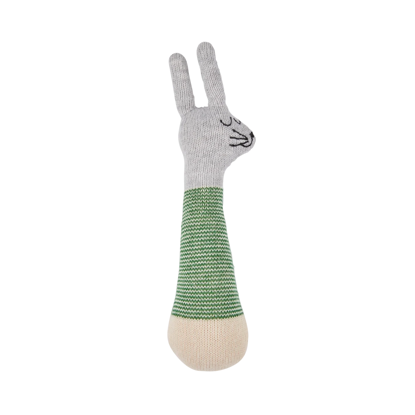 Sophie Home Rabbit Rattle in Green