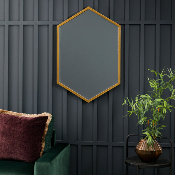 Distinctly Living Rulfo Antique Gold Mirror