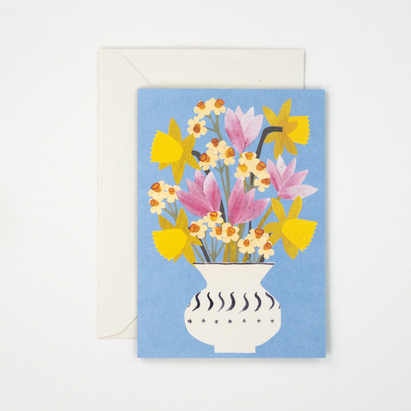 Hadley Paper Goods Spring Flowers Card