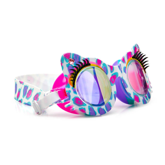 Bling20 Purple Reserve Savvy Cat Swimming Goggles