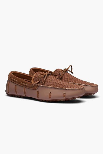Swims - Woven Driver Loafer In Nut 21224-253