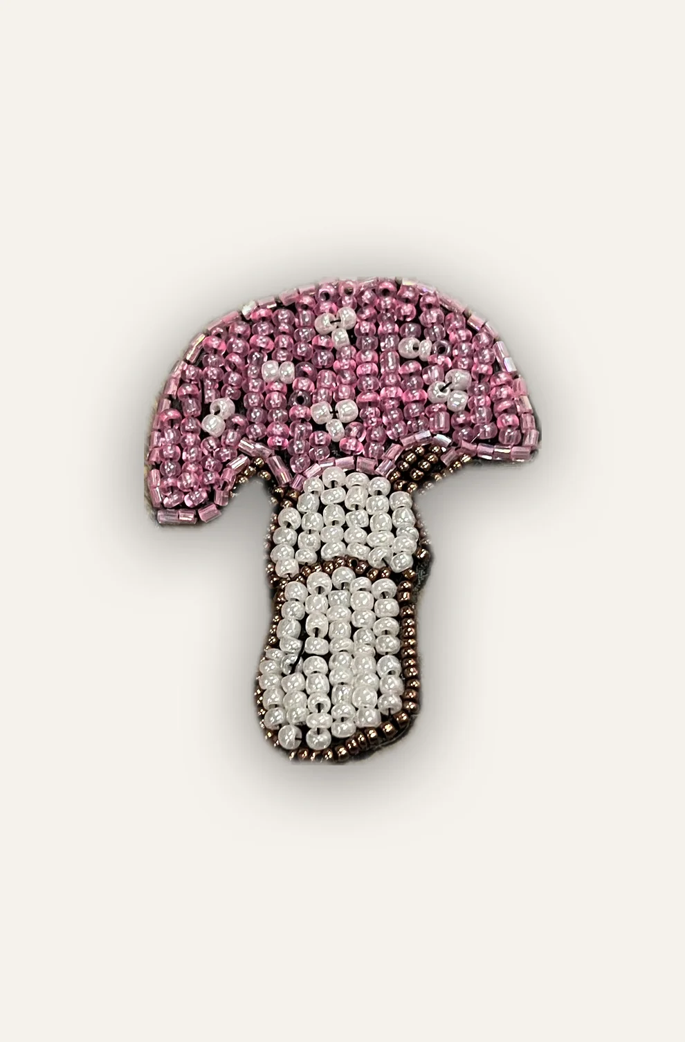 Helmstedt Mushroom Brooch - Pink