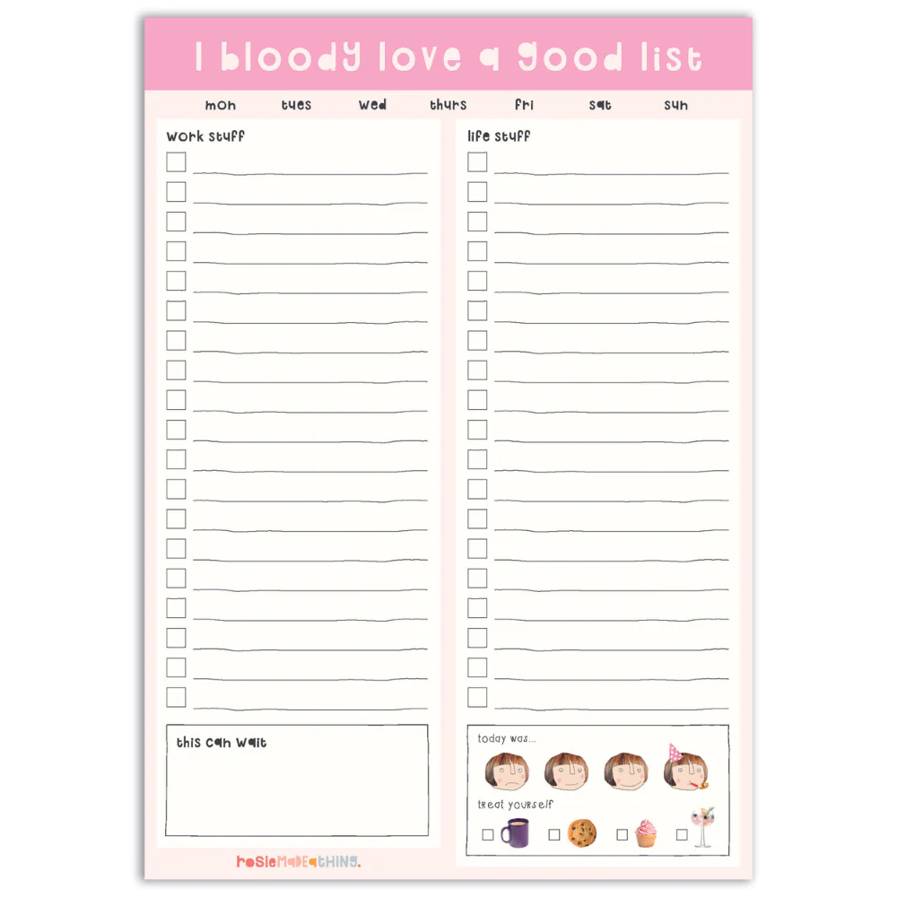 Rosie Made A Thing Bloody Good A5 Perfect Planner