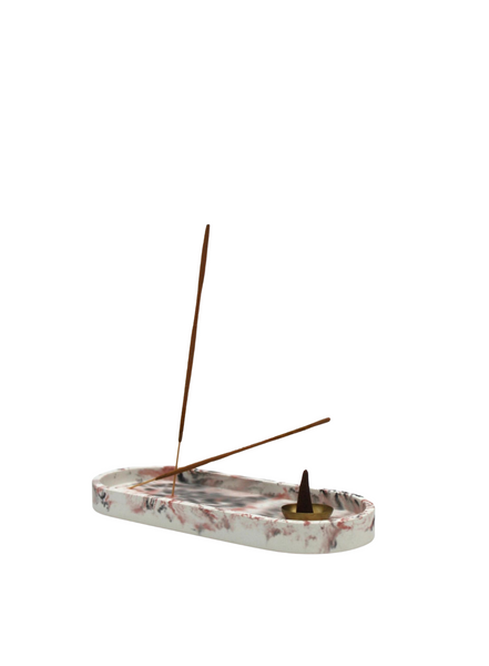 WXY Studio 2 Multi Functional Tray/incense Holder In Red Black From