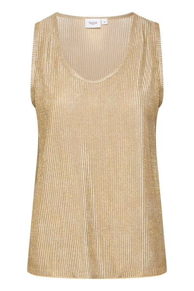 Saint Tropez Evy Top In Gold