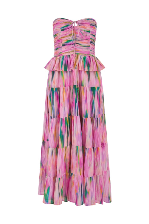 Pranella Rocky Dress In Blur Bloom