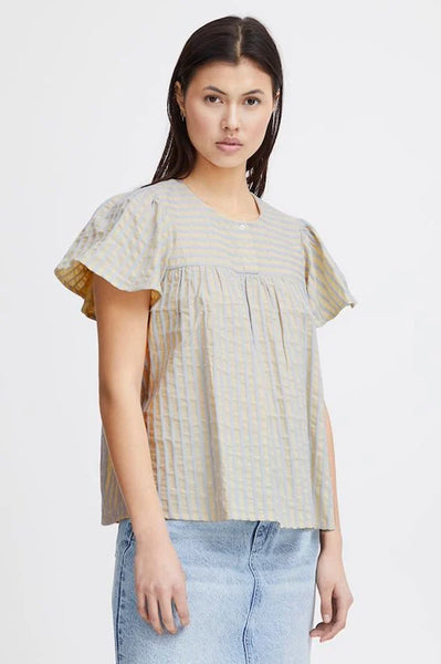 ichi-kadaya-sandshell-and-blue-stripe-blouse