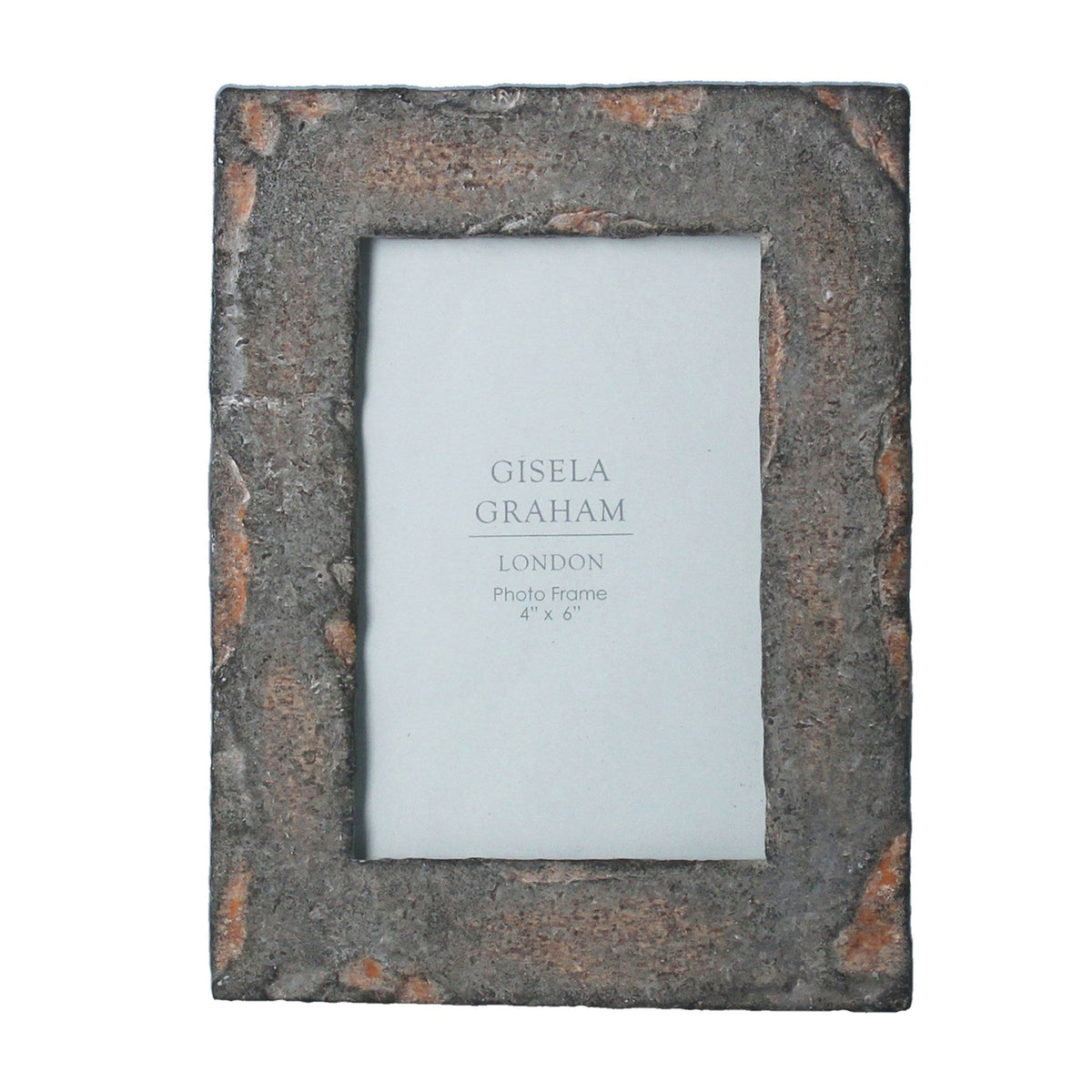 Gisela Graham 4 x 6inch Rock Resin Picture Frame
