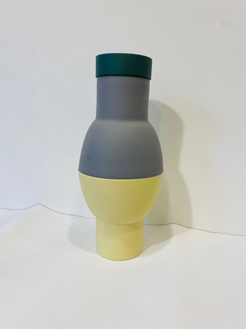 Icio Levante vaso in porcellana in tre colori linea  slice 