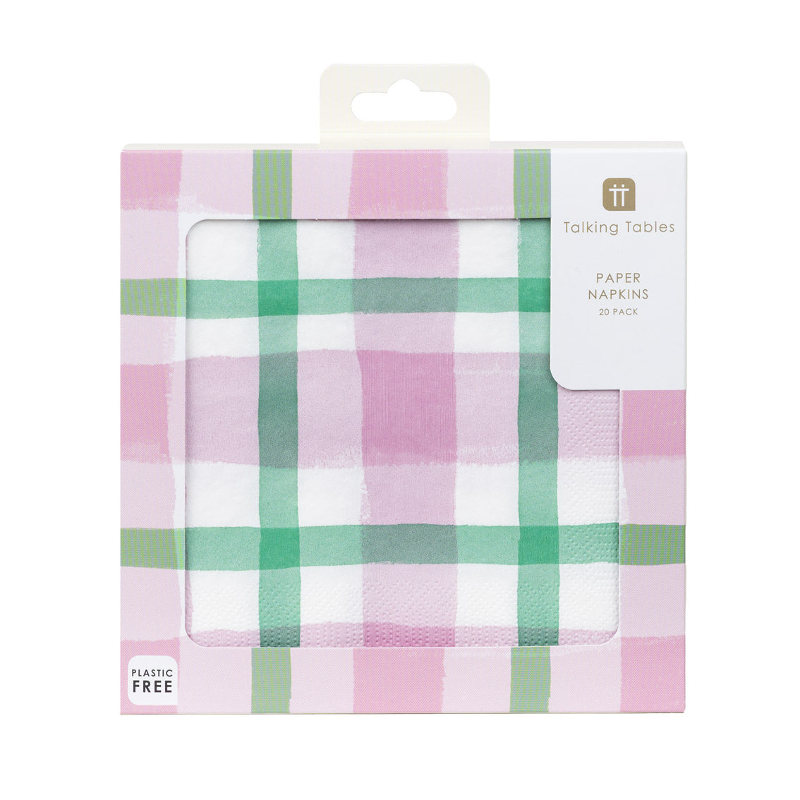 Talking Tables Lilac and Green Mellow Napkin
