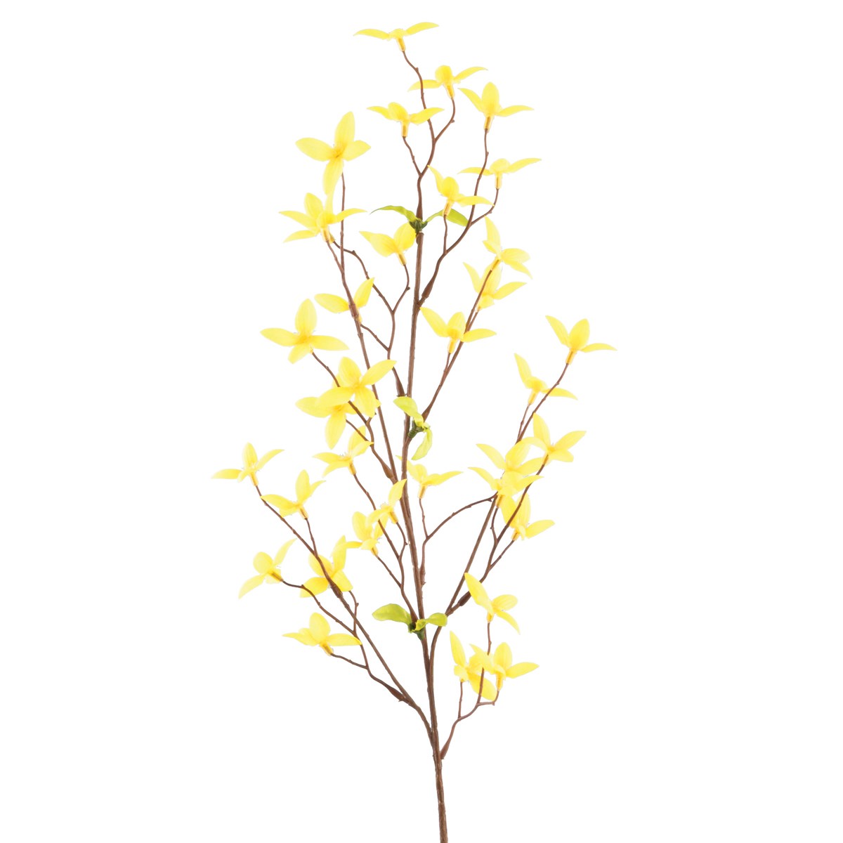 Cornucopia Worcester 76cm Yellow Forsythia Faux Spray