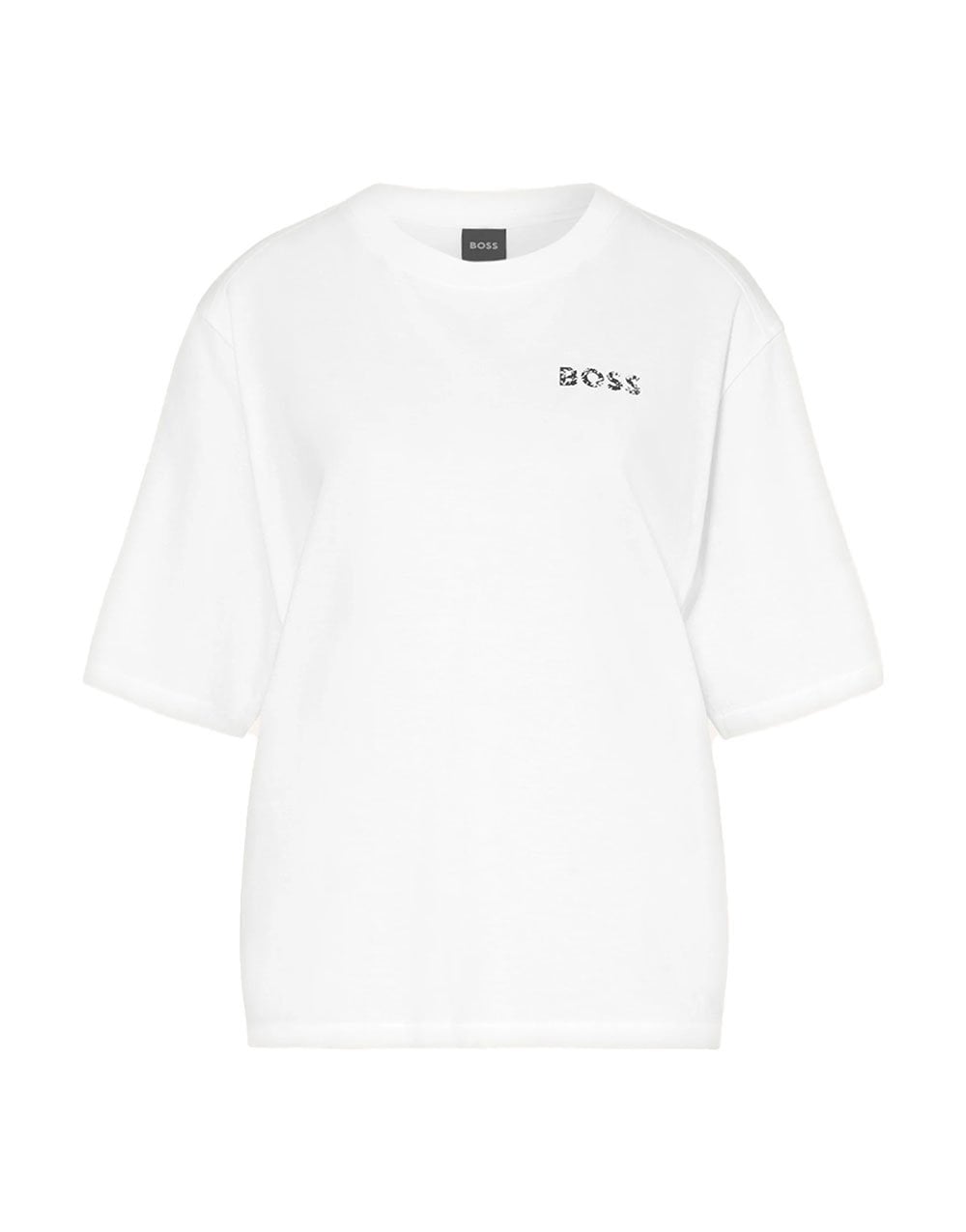 Boss Boss C Enis 1 Floral Logo T-shirt Size: L, Col: White