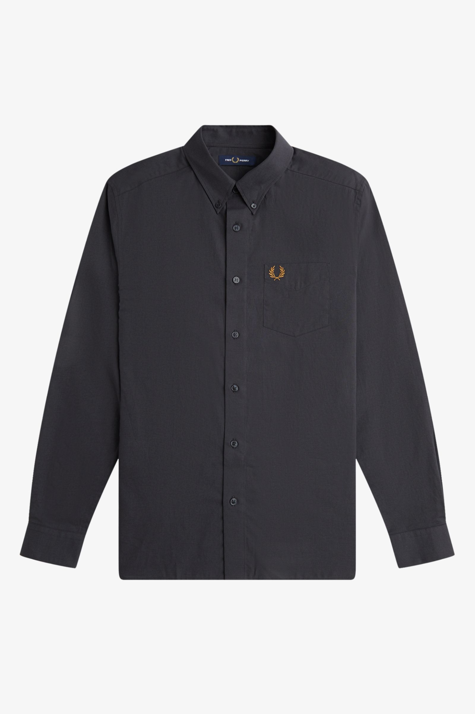 Fred Perry Fred Perry M5650 Button Down Collar Shirt Anchor Grey