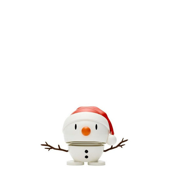 Hoptimist Santa Snowman Small - White