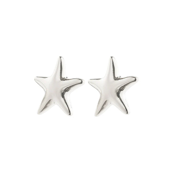 Pilgrim Force Earrings - Silver