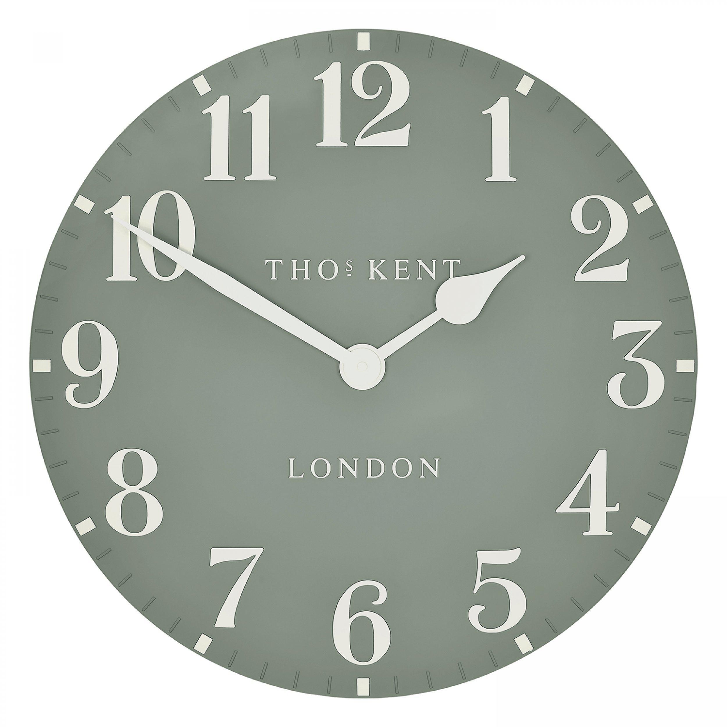 Thomas Kent 12 Inch Seagrass Arabic Wall Clock 