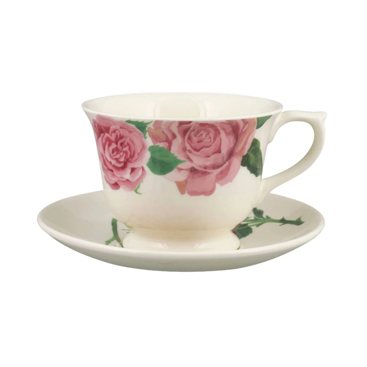 Emma Bridgewater 30ml Roses All My Life Printed Teacup and Saucer Set