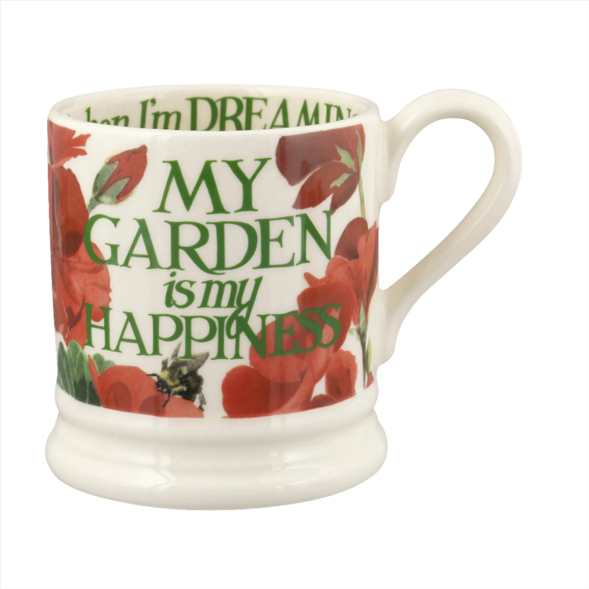 Emma Bridgewater 300ml My Garden is My Happiness Flowers Printed Mug