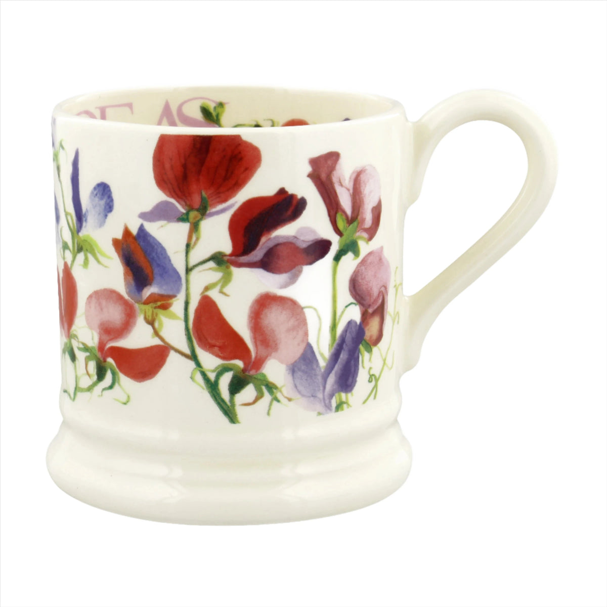 Emma Bridgewater Multi Sweet Pea Flowers Printed Mug