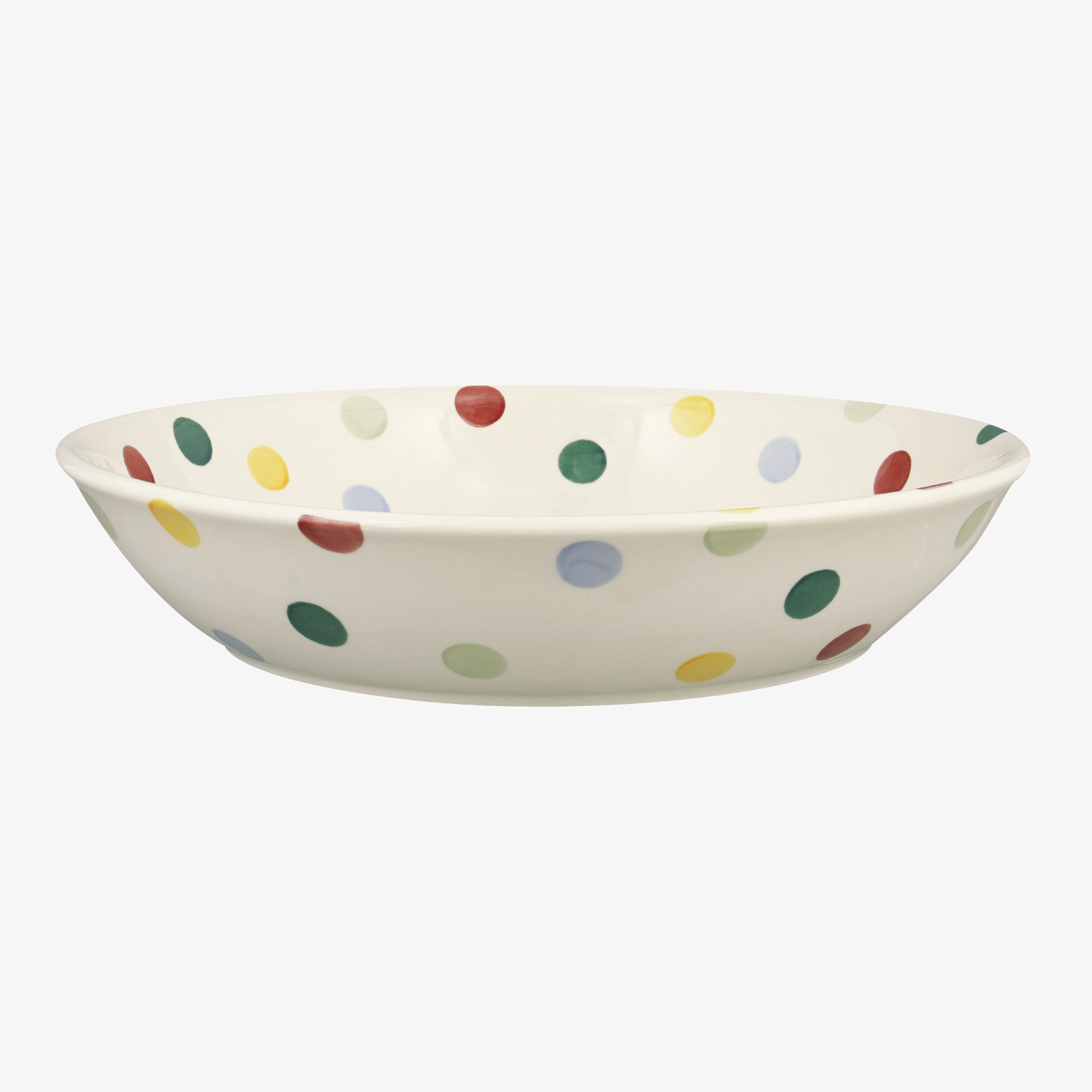 Emma Bridgewater Medium Polka Dot Printed Pasta Bowl