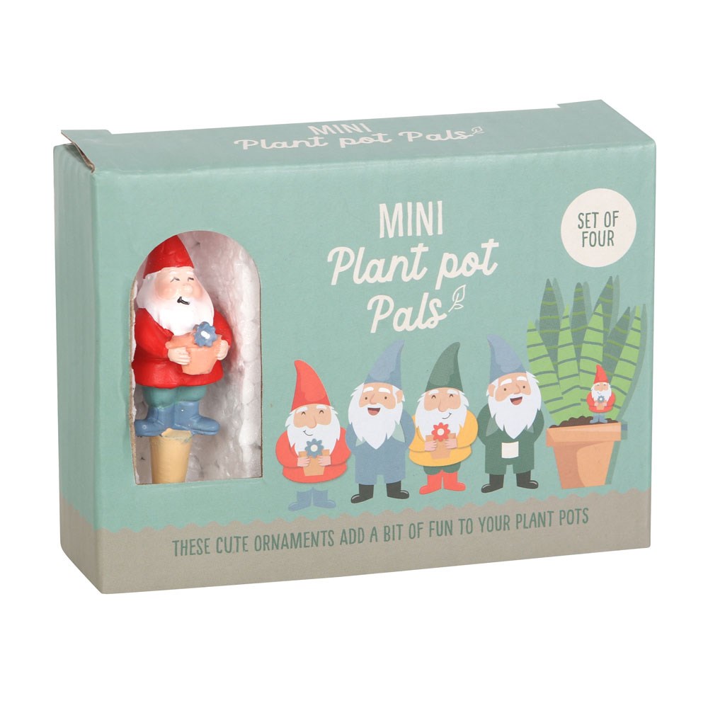 Something Different Mini Plant Pot Gnomes in a Set of 4