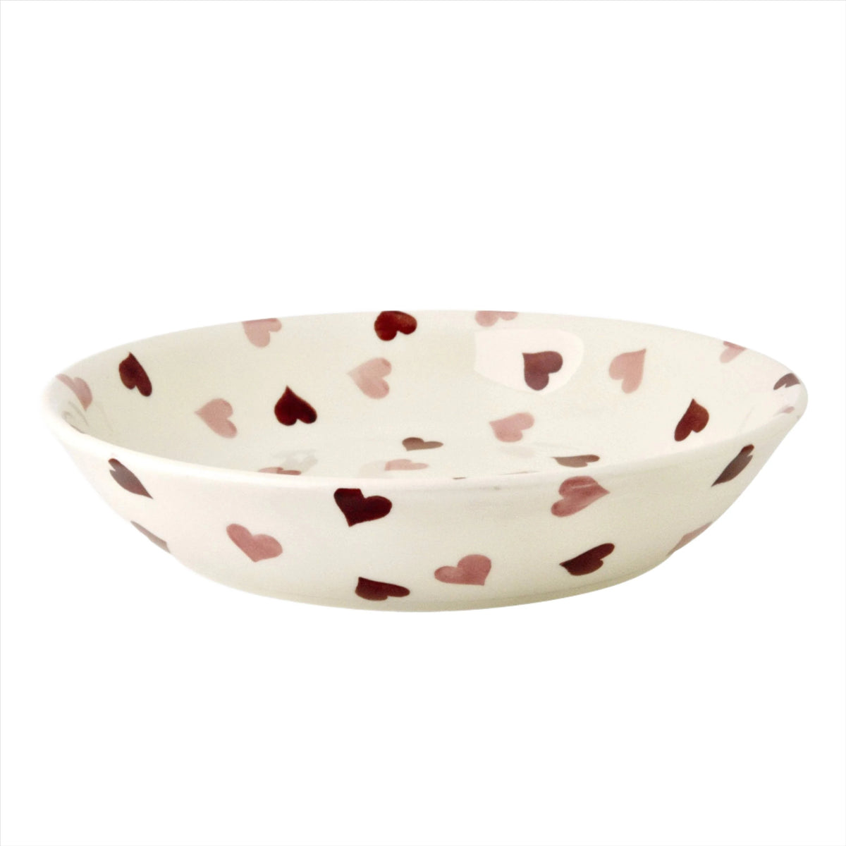 Emma Bridgewater Medium Pink Hearts Printed Pasta Bowl