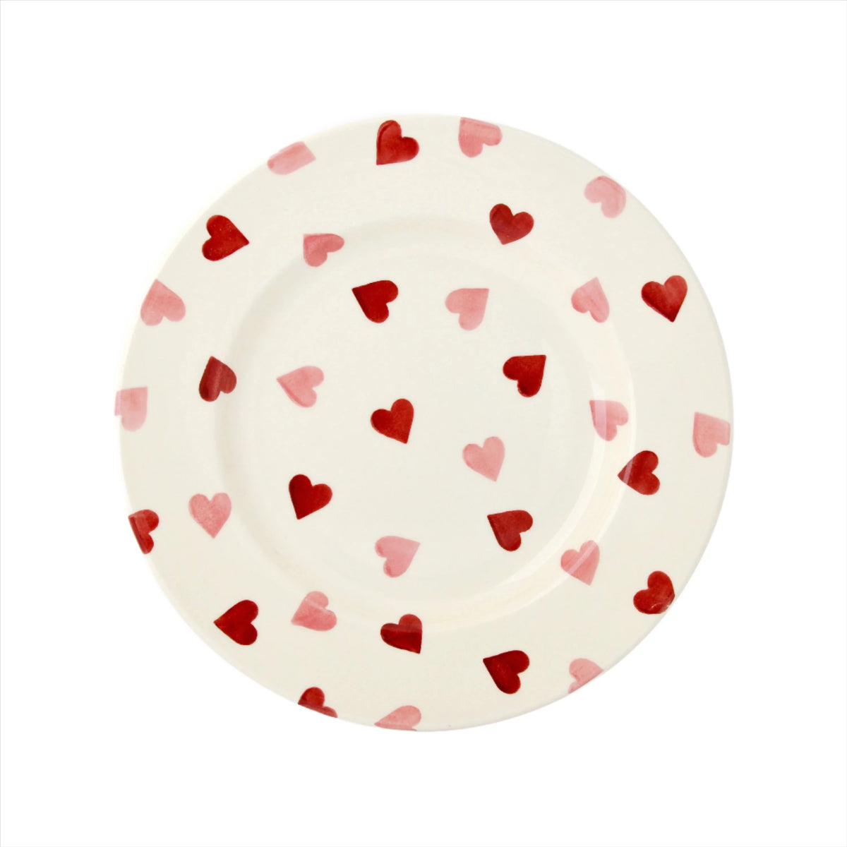 Emma Bridgewater 21.9cm Pink Hearts Printed Plate