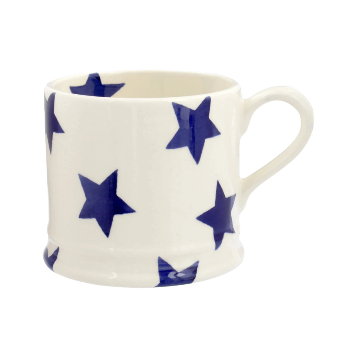 Emma Bridgewater Small Blue Stars Printed Mug