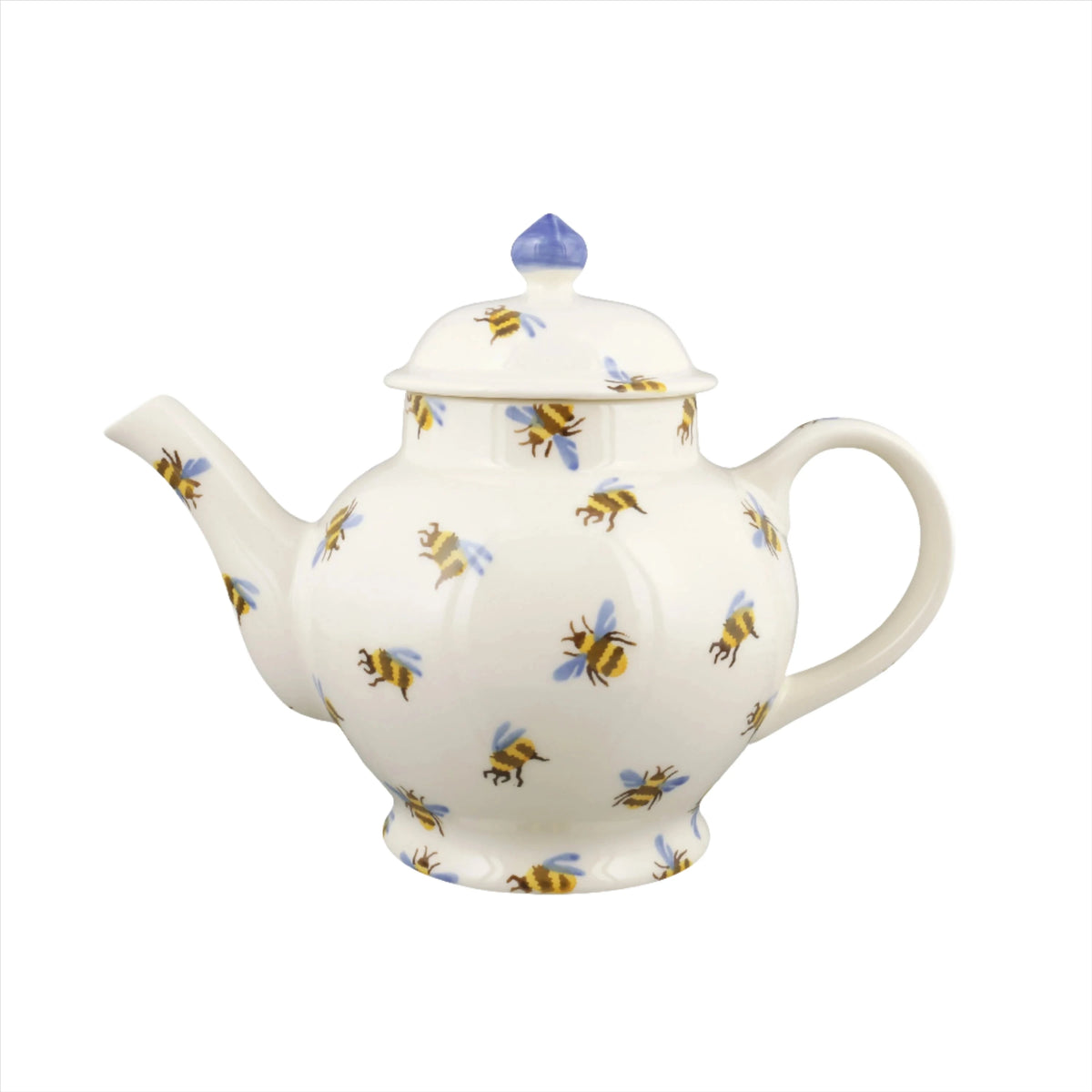 Emma Bridgewater 1600ml Bumblebee Printed 4 Mug Teapot