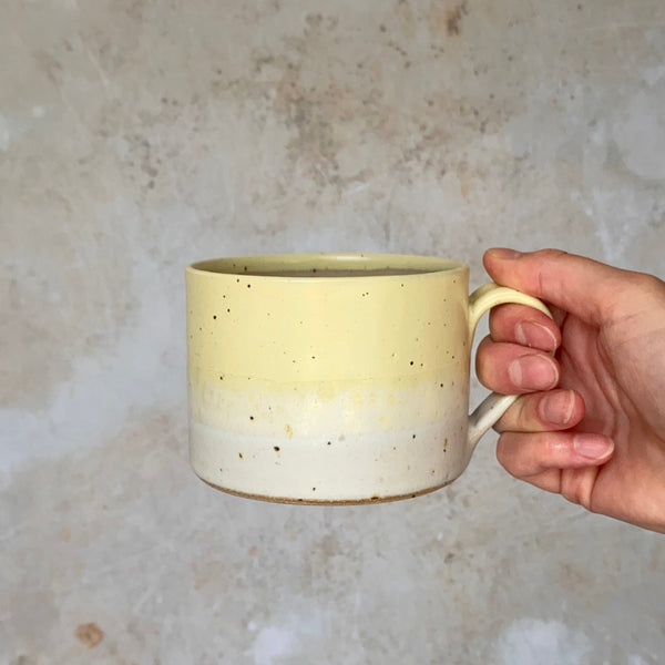 Emily Doran Pottery Short Mug - Golden Sand