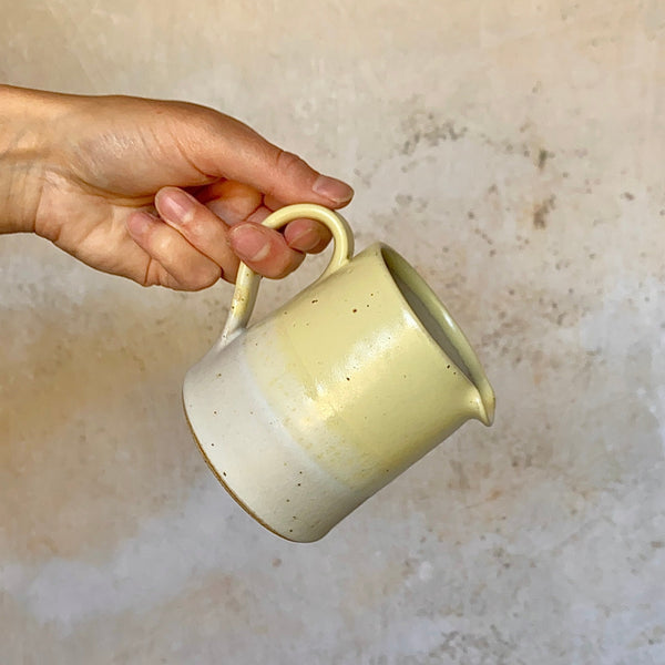 Emily Doran Pottery Milk Jug - Golden Sand