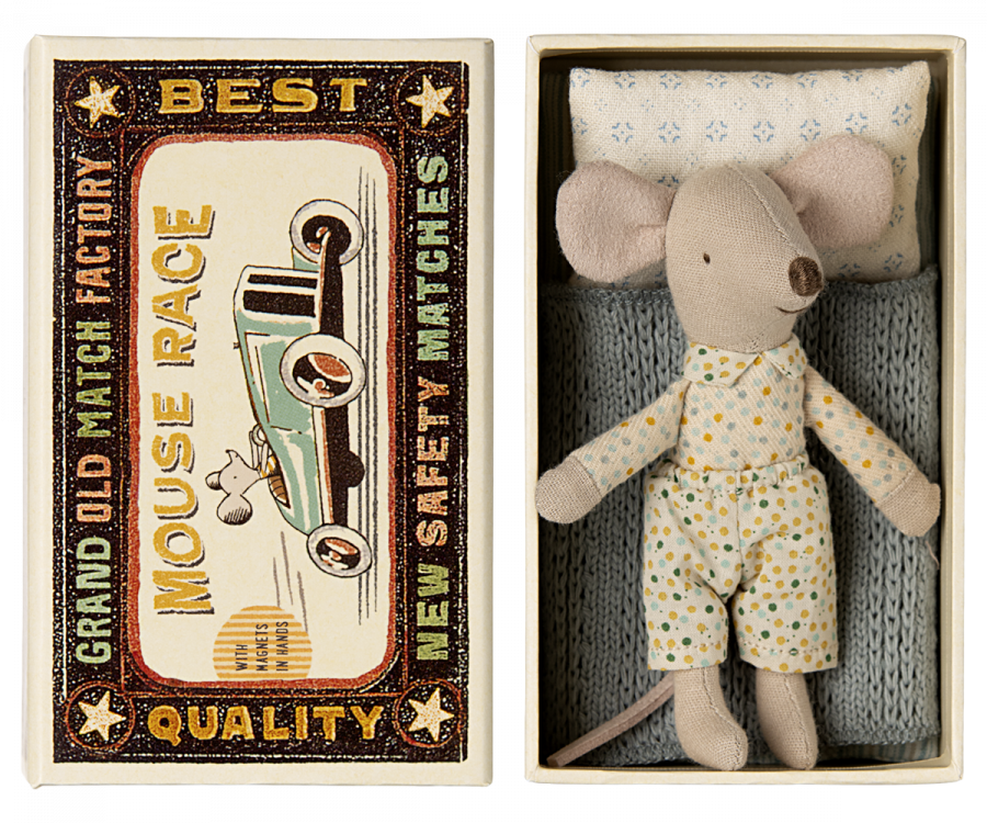 Maileg Matchbox Mouse Little Brother