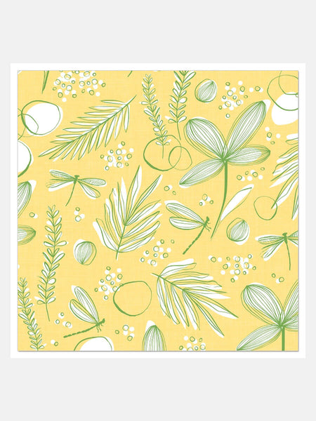 ARTEBENE Dragonfly Napkins - Yellow