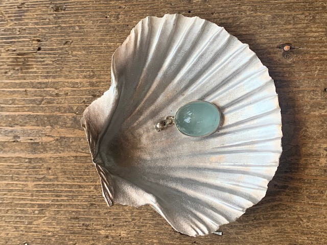 Siren Silver Aquamarine Pendant 