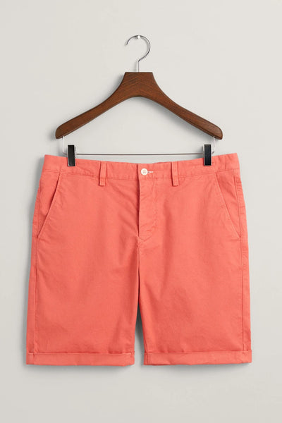 Gant - Regular Fit Sunfaded Shorts In Sunset Pink 830205076 628