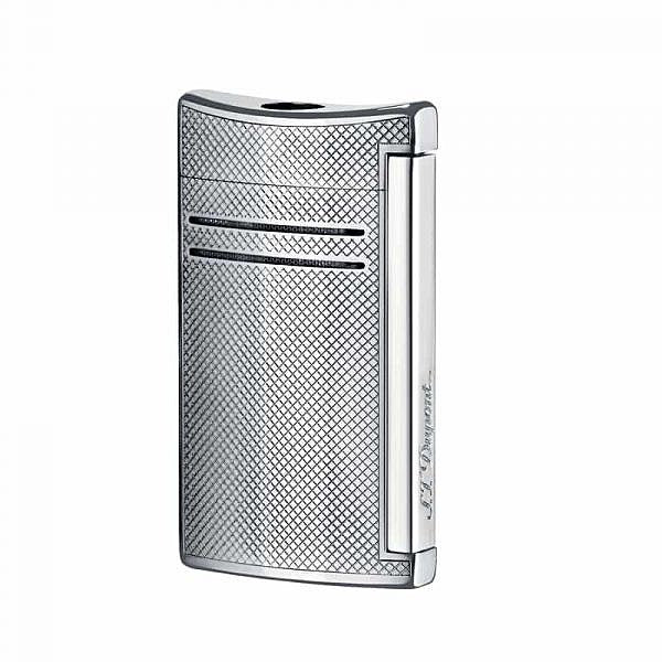 S.T. Dupont Accendino Maxijet Dupont Torch Flame Chrome Grid Art. 020157n