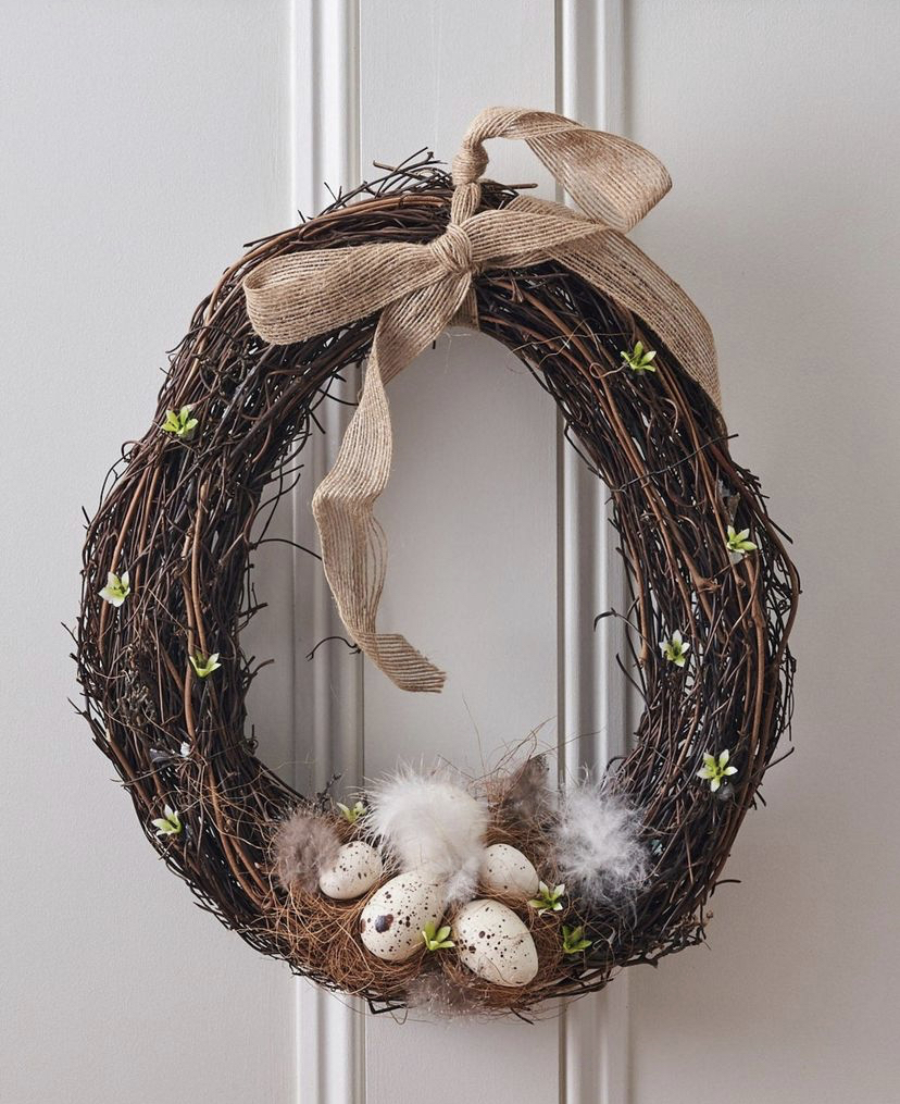 We Love Seasons Birds Nest Wreath 