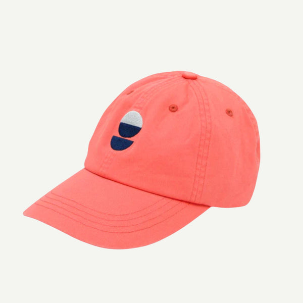 Folk 6 Panel Cap Coral Moon Damien Poulain