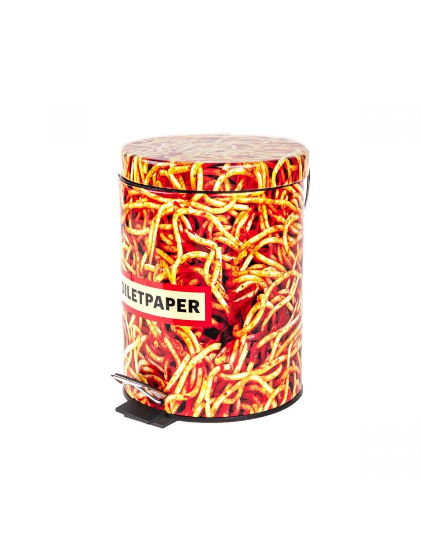 Seletti 5L Spaghetti Printed Dustbin 