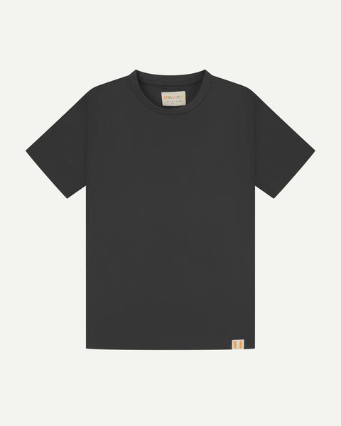 USKEES Men's Organic T-shirt - Faded Black